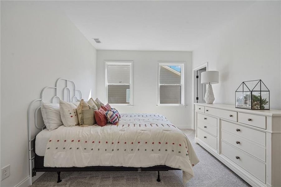 Furnished interior view inside a new home in Reserve at Hickory Walk, Kennesaw (Image 28). Furnished interior view inside a new home in Reserve at Hickory Walk, Kennesaw (Image 28).