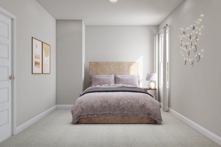 Furnished interior view inside a new home in Trillium, Richmond (Image 18).