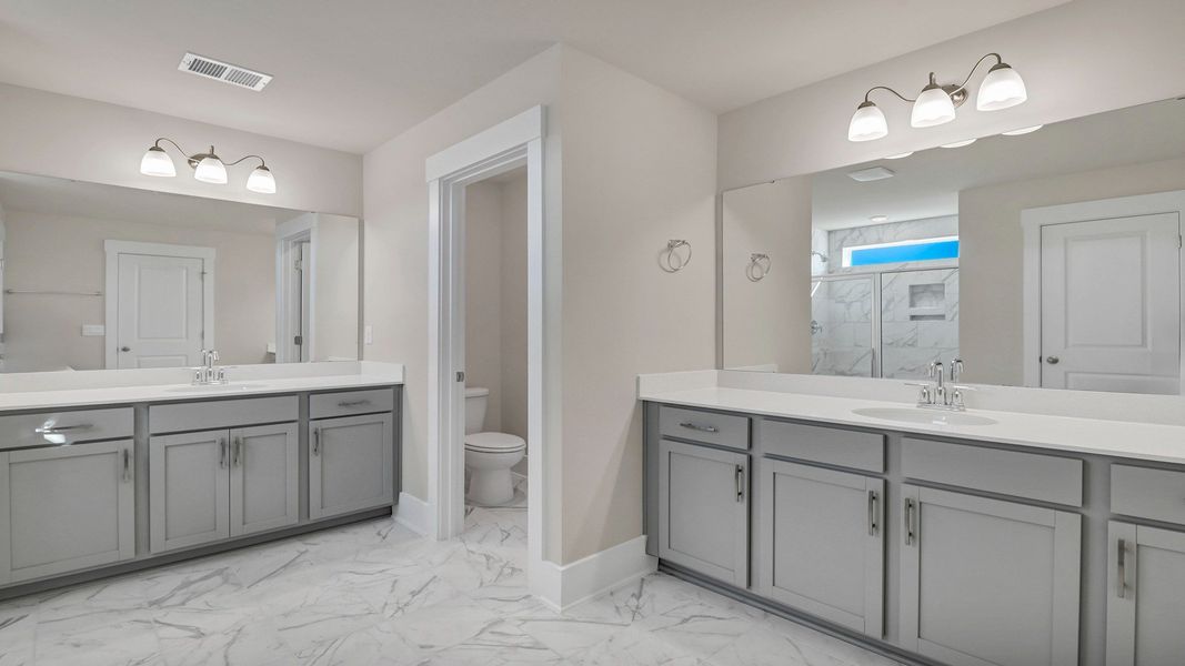 Furnished interior view inside a new home in Shell Pointe, Gilbert (Image 17).