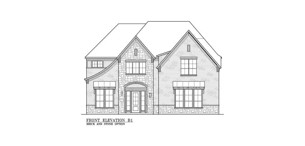 Representative rendering of the exterior for the Santorini 60/65’s by Chesmar Homes (Image 5).