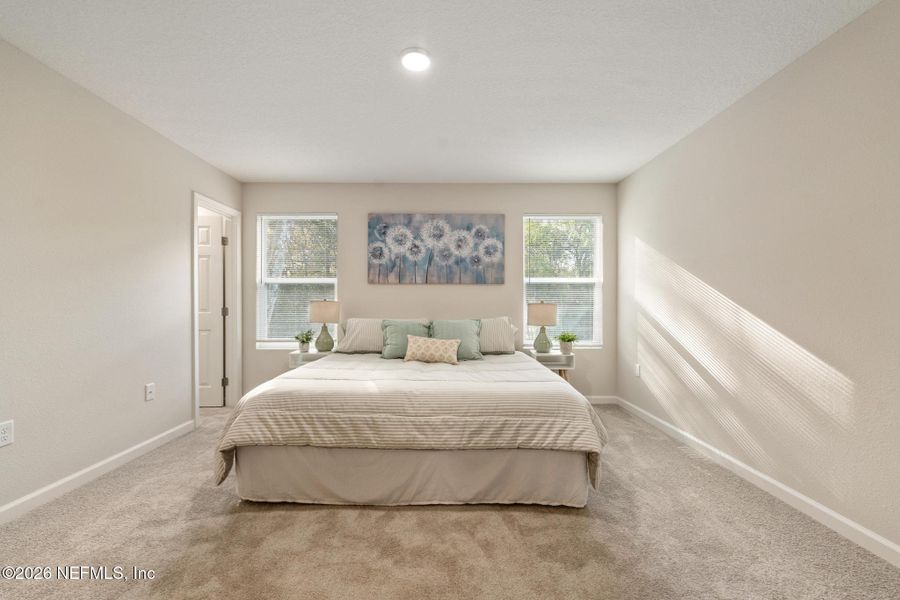 Furnished interior view inside a new home in , Jacksonville (Image 13).