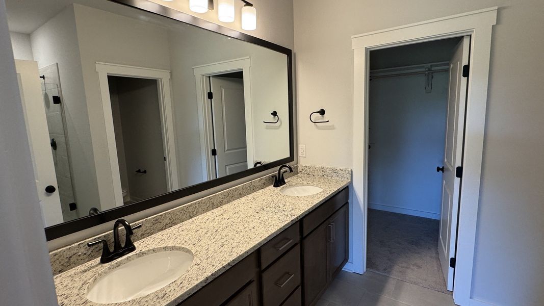 Furnished interior view inside a new home in The Greens at Legacy Townhomes, Springfield (Image 8).