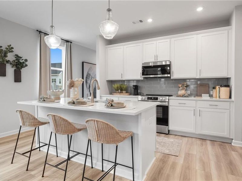Furnished interior view inside a new home in Stegall Village, Emerson (Image 12).