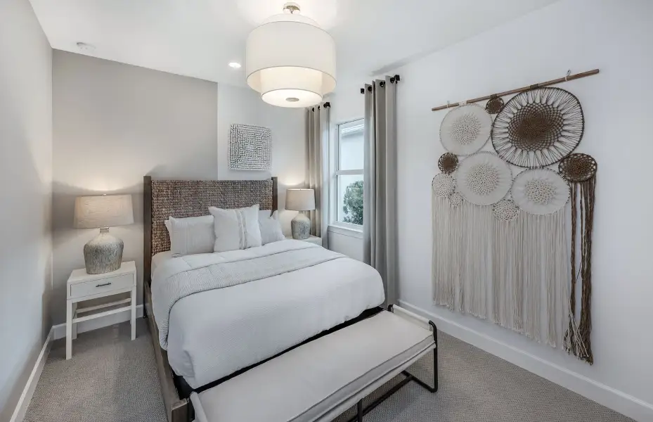 Furnished interior view inside a new home in Del Webb Oak Creek, North Fort Myers (Image 3).