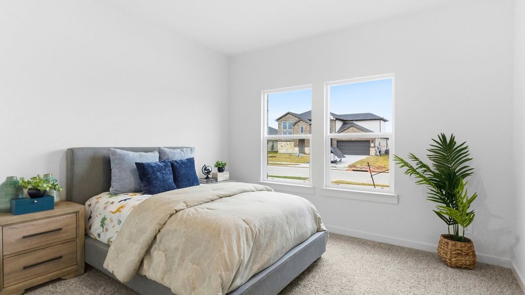 Furnished interior view inside a new home in Evergreen, Rosenberg (Image 9).