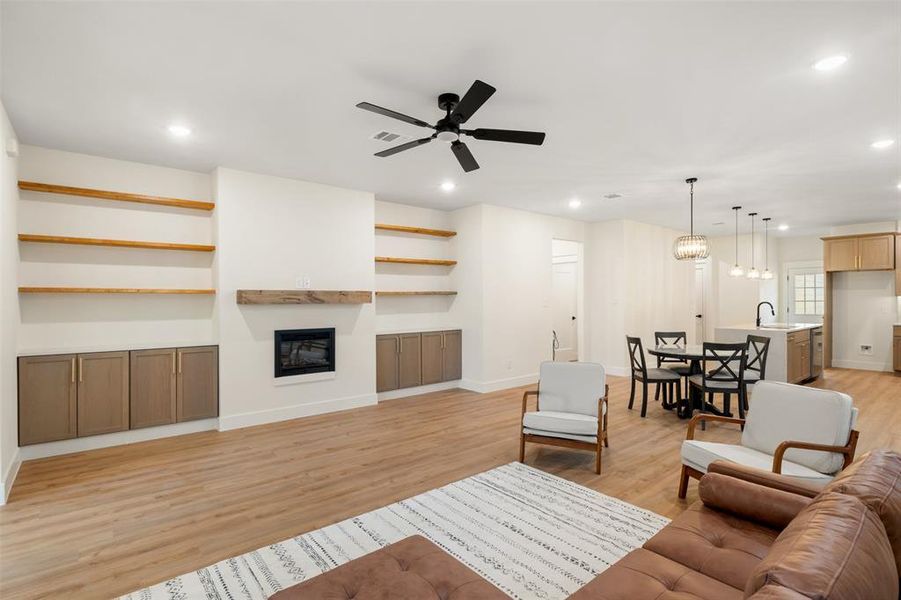 Furnished interior view inside a new home in , Fort Worth (Image 14).