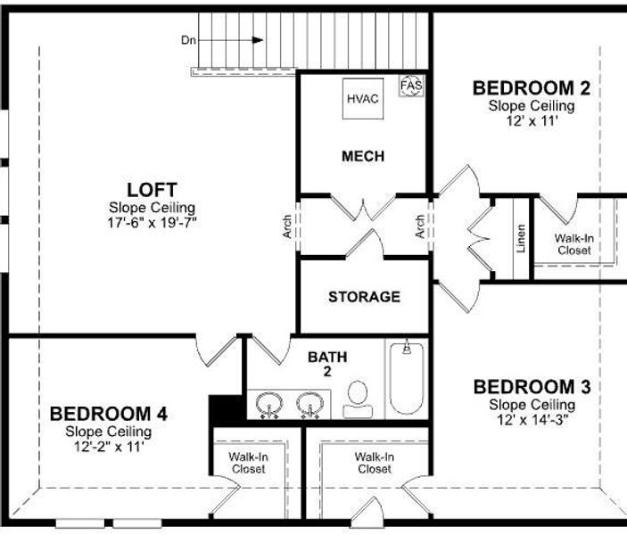 Beazer Homes Goodland Chandler plan