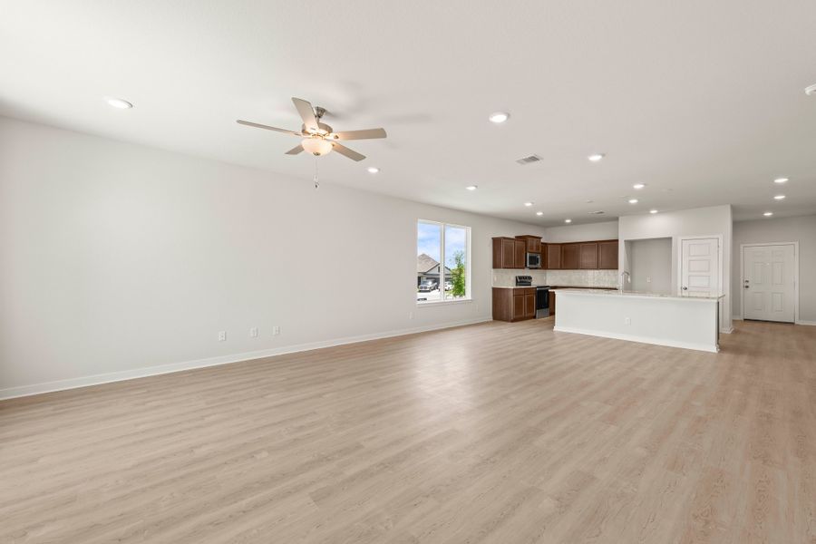 Spacious, unfurnished interior of a new home in South Pointe, Temple (Image 13). Spacious, unfurnished interior of a new home in South Pointe, Temple (Image 13).
