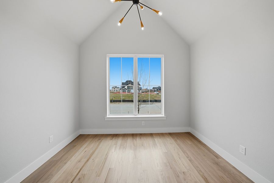 Spacious, unfurnished interior of a new home in Park Place - 80' Lots, Prosper (Image 32). Spacious, unfurnished interior of a new home in Park Place - 80' Lots, Prosper (Image 32).