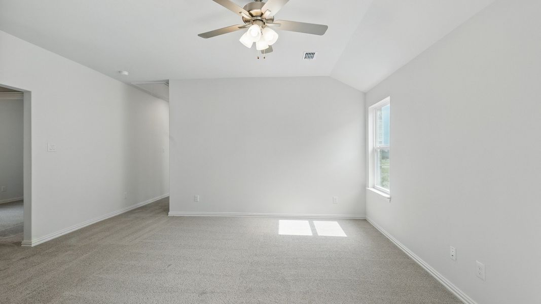 Furnished interior view inside a new home in Bel Air Village, Sherman (Image 24). Furnished interior view inside a new home in Bel Air Village, Sherman (Image 24).