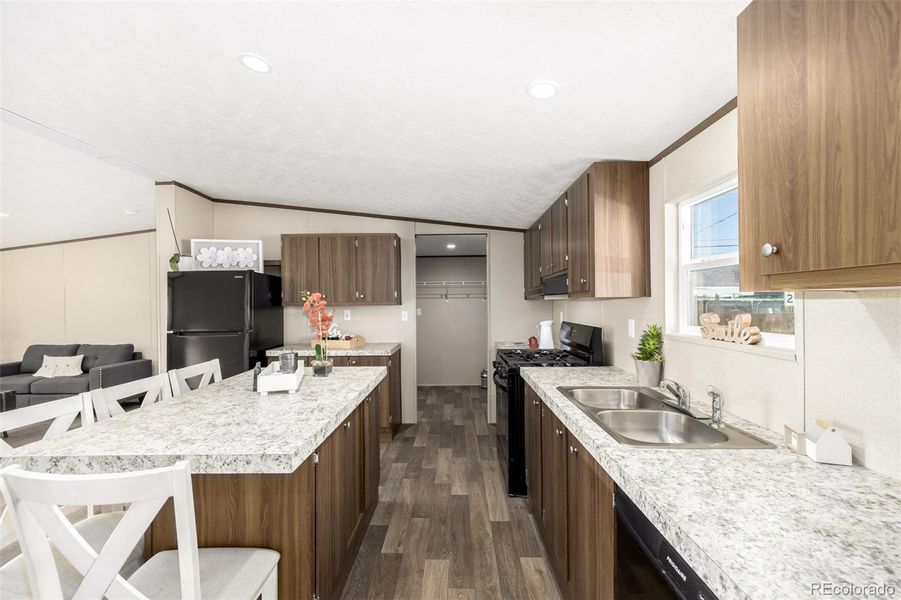 Furnished interior view inside a new home in , Colorado Springs (Image 35).
