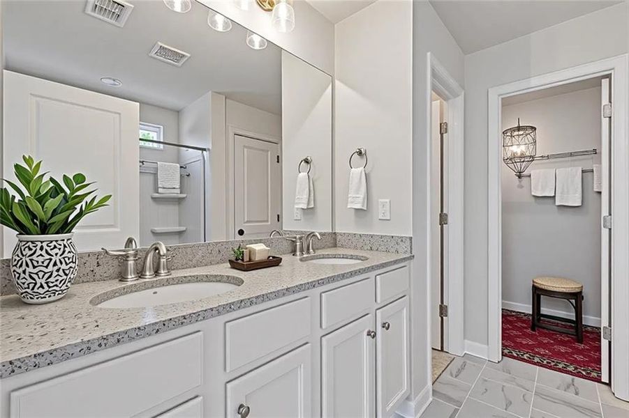 Furnished interior view inside a new home in High Shoals, Dallas (Image 8).