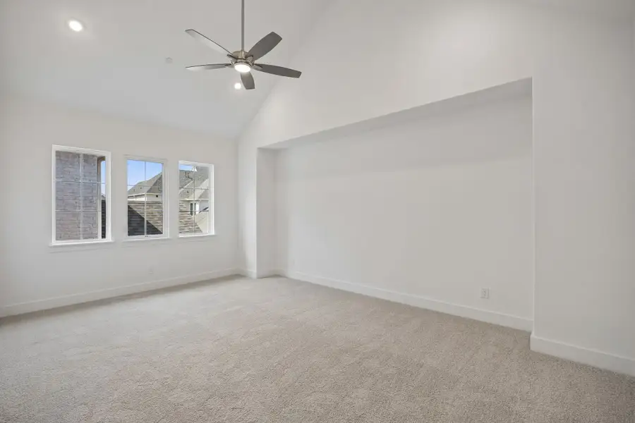 Spacious, unfurnished interior of a new home in Newman Village Townhomes, Frisco (Image 23).