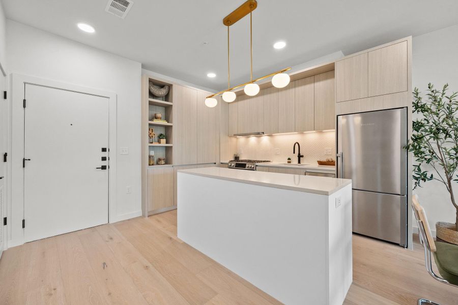 Furnished interior view inside a new home in , Austin (Image 7).