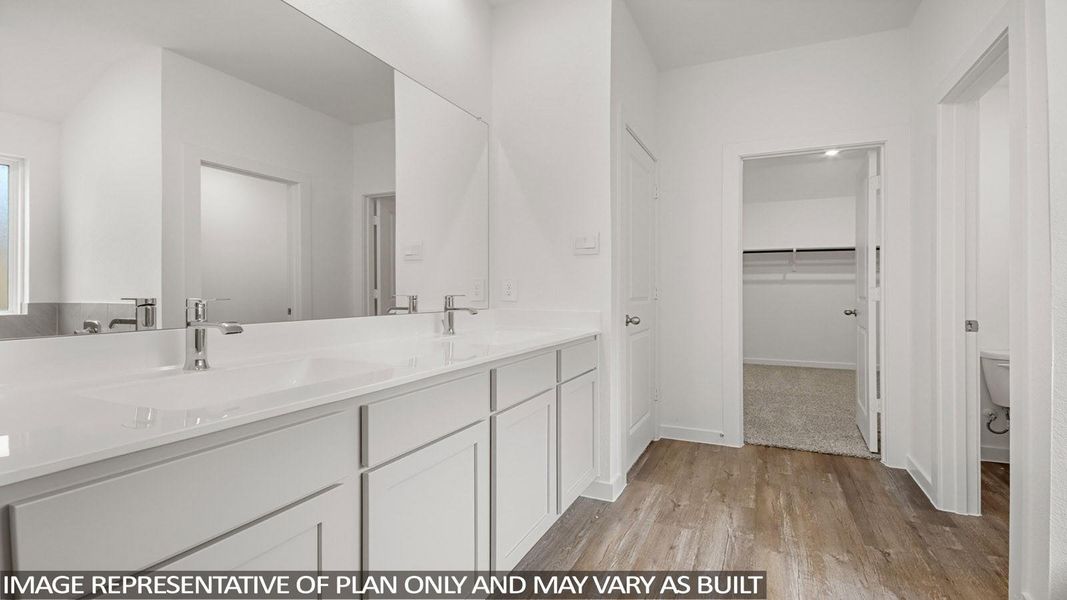 Furnished interior view inside a new home in Chapel Lakes, Montgomery (Image 5).