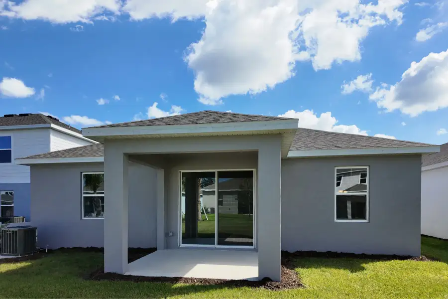 Covered Lanai for Outdoor Living in Central Florida Home
