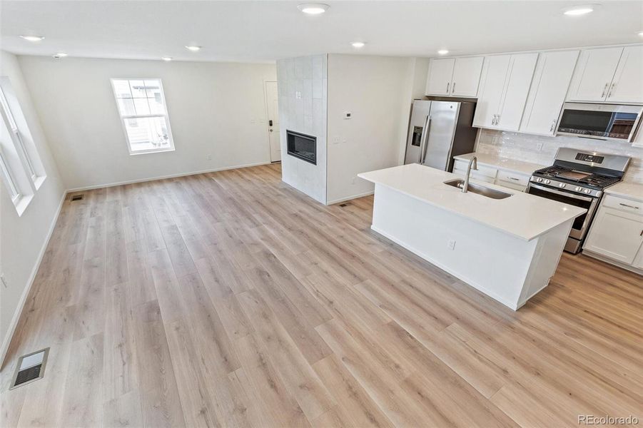 Furnished interior view inside a new home in Sky Ranch Villas, Watkins (Image 5).