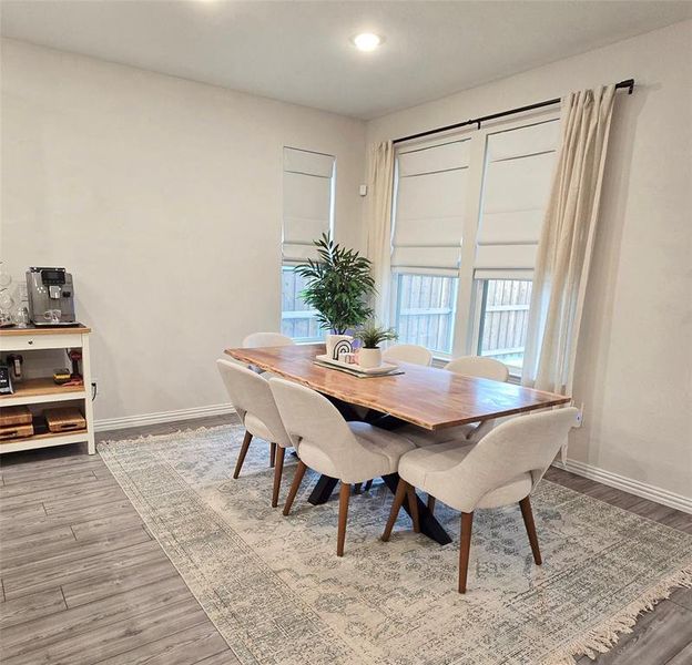 Dining area.