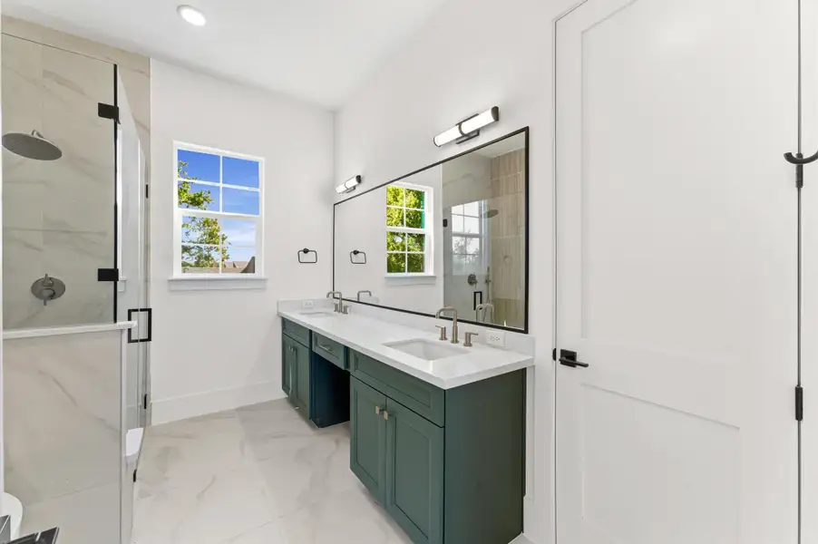 Furnished interior view inside a new home in , Houston (Image 5).