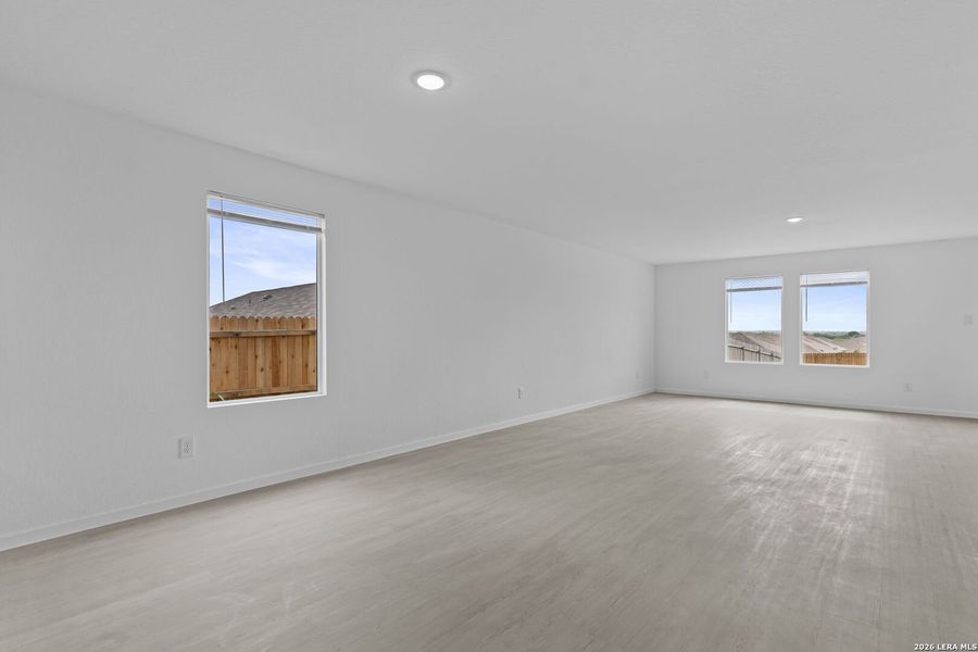 Spacious, unfurnished interior of a new home in Hightop Ridge, Converse (Image 29). Spacious, unfurnished interior of a new home in Hightop Ridge, Converse (Image 29).