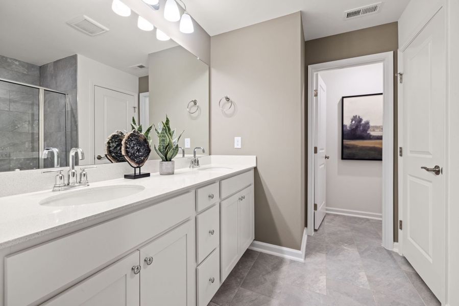 Representative furnished interior of a home built from the Hayden by Pulte Homes in Sedgefield Green, Greensboro (Image 11).