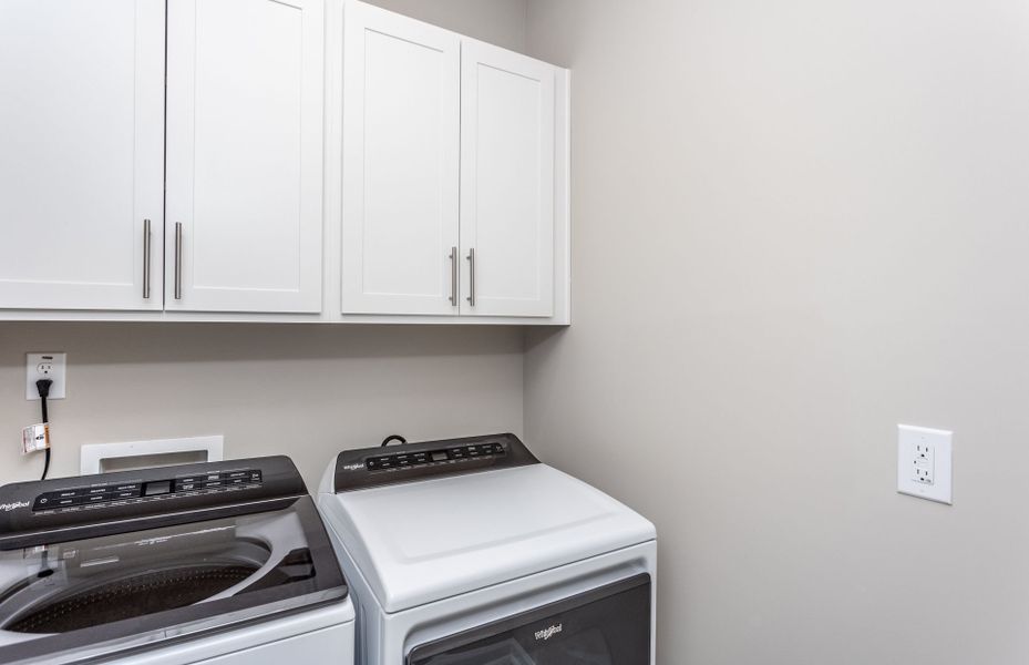 Laundry Room with Plenty of Storage