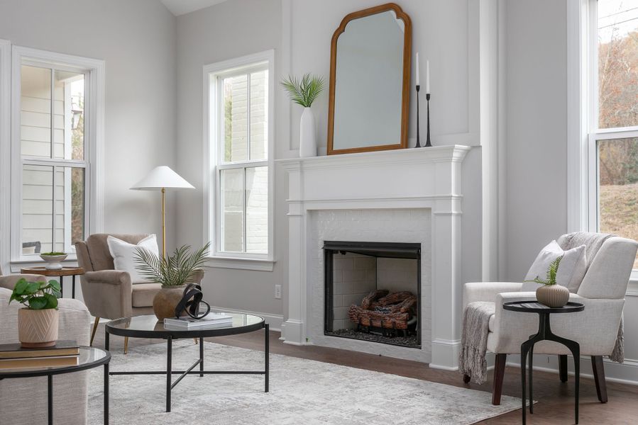 Representative furnished interior of a home built from the The Claiborne by Greentech Homes LLC in Nature's Cove, Ooltewah (Image 11).