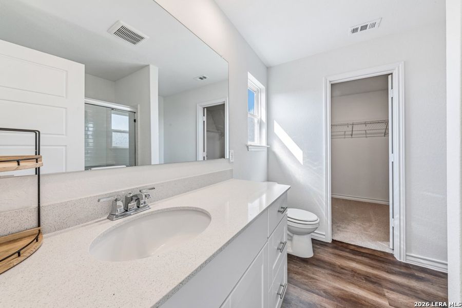 Furnished interior view inside a new home in Cinco Lakes, San Antonio (Image 13).