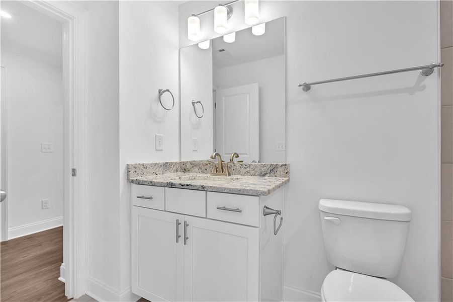 Furnished interior view inside a new home in Ford Landing, Acworth (Image 18).