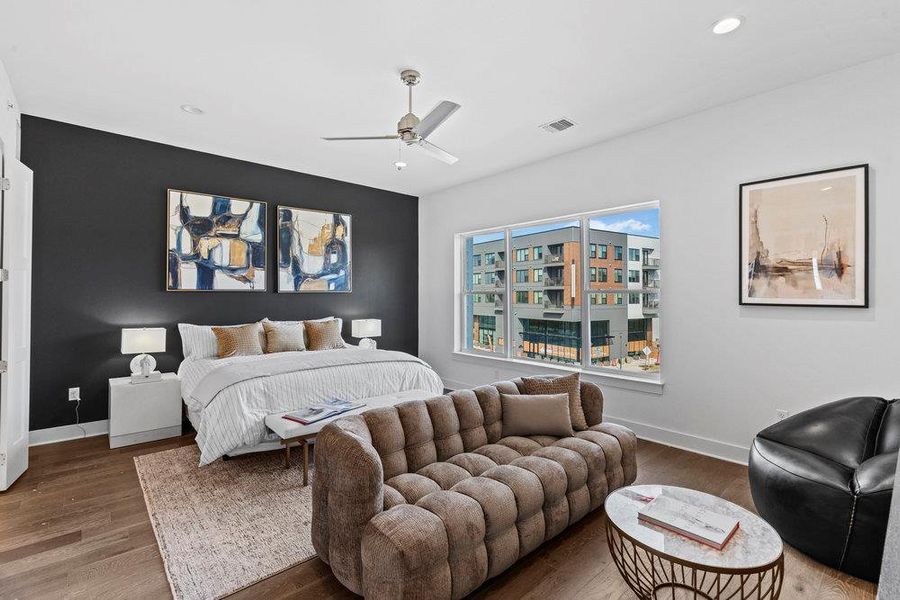 Furnished interior view inside a new home in , Austin (Image 26).