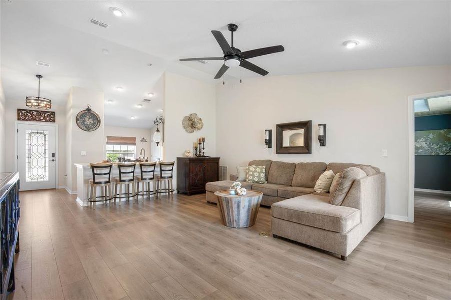 Furnished interior view inside a new home in , Palm Coast (Image 5).