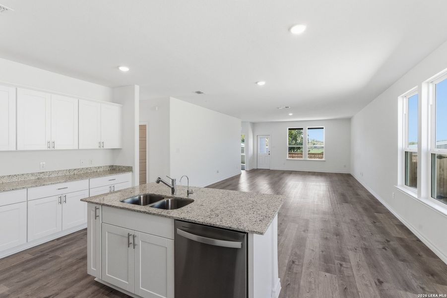 Furnished interior view inside a new home in Horizon Ridge, San Antonio (Image 6).
