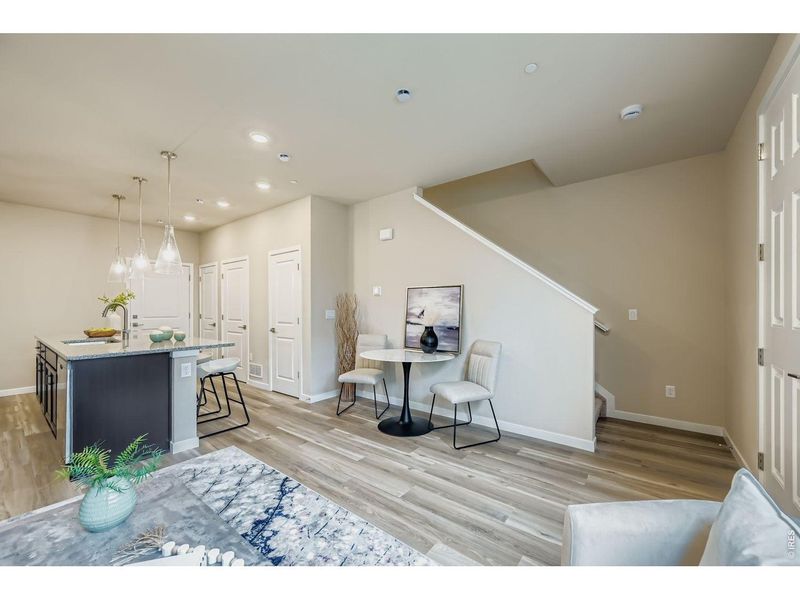 Furnished interior view inside a new home in Mountain Brook, Longmont (Image 18).