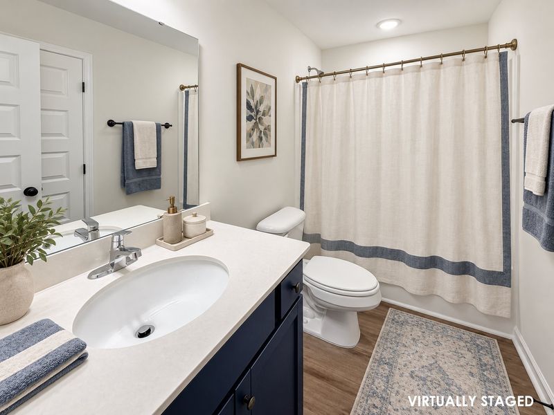 Furnished interior view inside a new home in Tranquil South, Hinesville (Image 28).