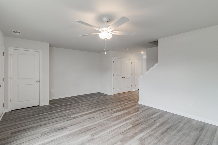 Spacious, unfurnished interior of a new home in Padgett Commons, Hopkins (Image 18). Spacious, unfurnished interior of a new home in Padgett Commons, Hopkins (Image 18).