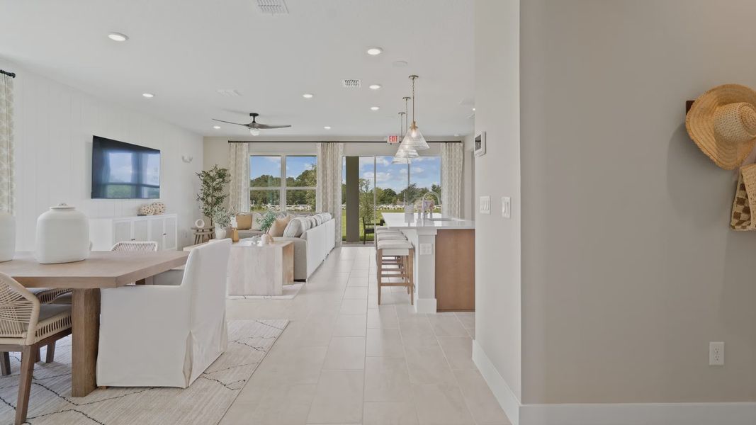 Furnished interior view inside a new home in Trailside, Mount Dora (Image 14).