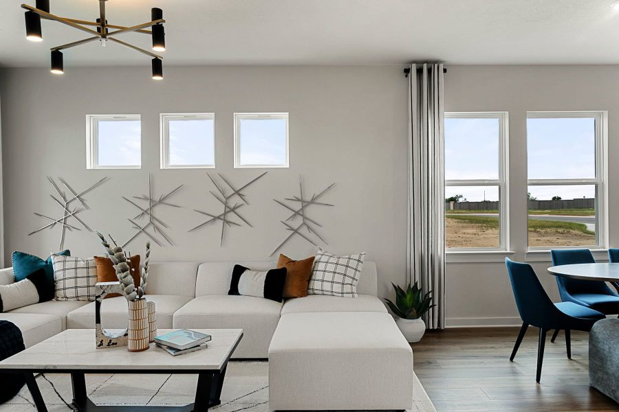 Furnished interior view inside a new home in Park Central, Georgetown (Image 9).