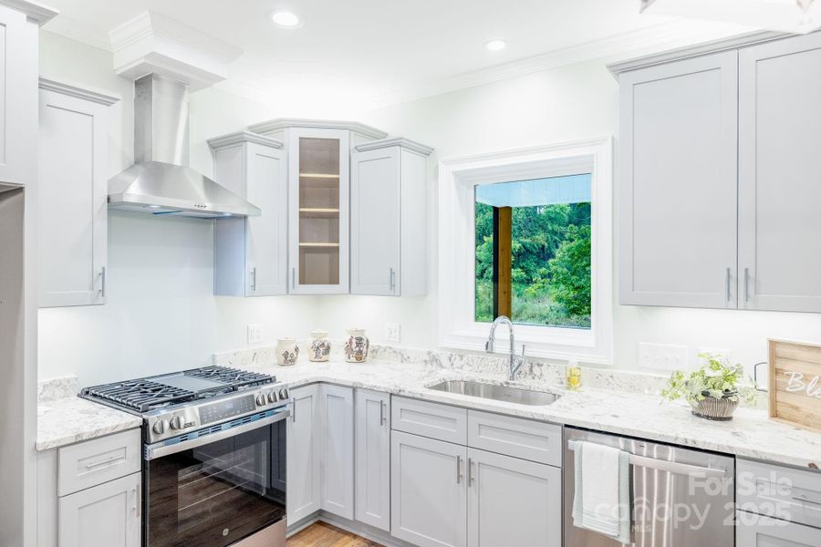 Furnished interior view inside a new home in , Sparta (Image 8).