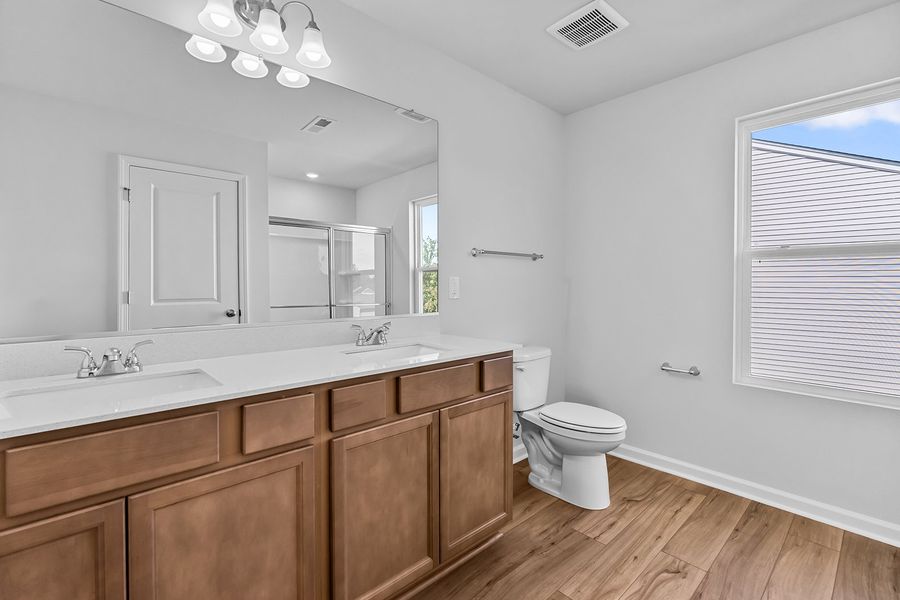 Furnished interior view inside a new home in Bell West, Kernersville (Image 17).