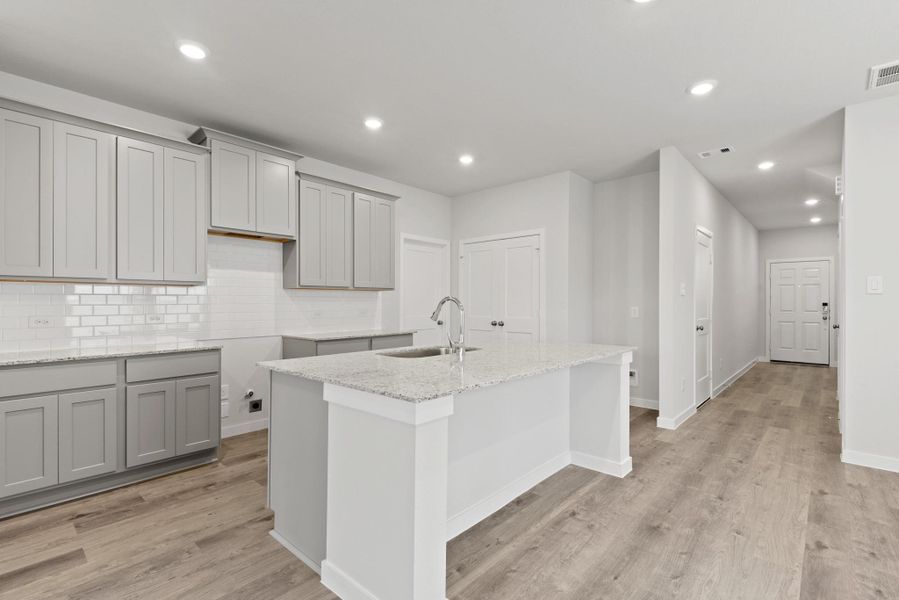 Furnished interior view inside a new home in Barrett Crossing, Crosby (Image 9).