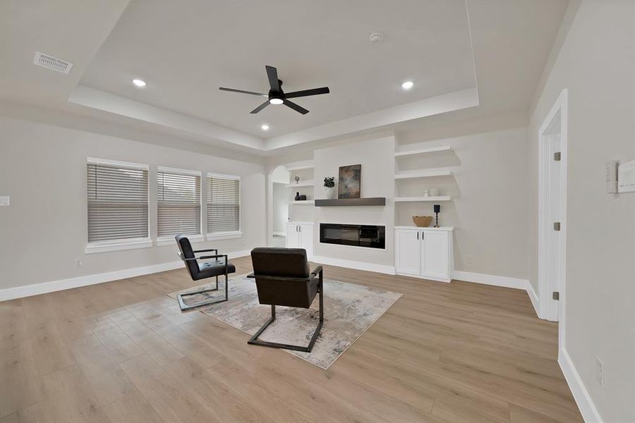 Furnished interior view inside a new home in , Decatur (Image 6).