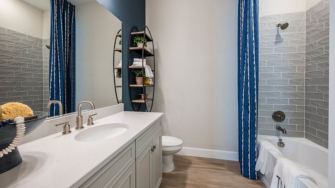 Representative furnished interior of a home built from the Farnese by Taylor Morrison in Astor Creek Golf and Country Club, Port St. Lucie (Image 27).