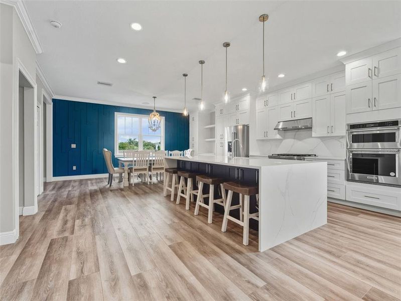 Furnished interior view inside a new home in , Tampa (Image 8). Furnished interior view inside a new home in , Tampa (Image 8).