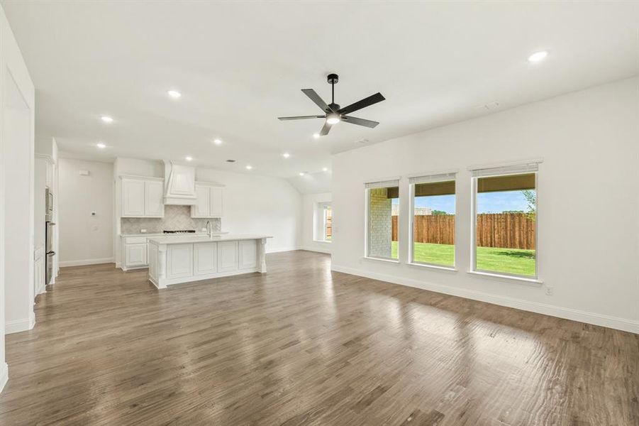 Furnished interior view inside a new home in Wildflower Ranch 60-65, Justin (Image 11). Furnished interior view inside a new home in Wildflower Ranch 60-65, Justin (Image 11).