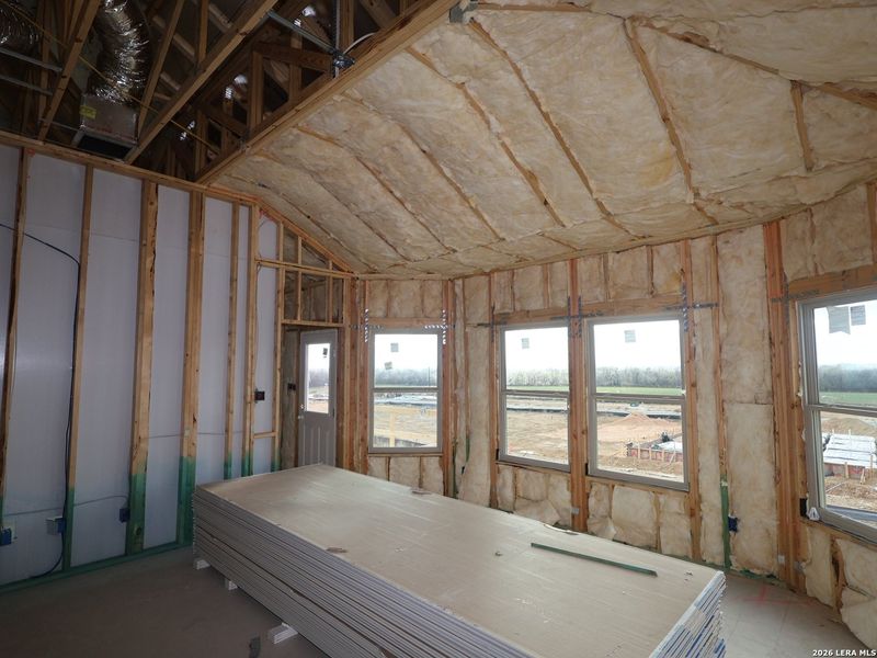 In-progress construction of a new home in Mesquite Ridge, San Antonio, TX (Image 34). In-progress construction of a new home in Mesquite Ridge, San Antonio, TX (Image 34).