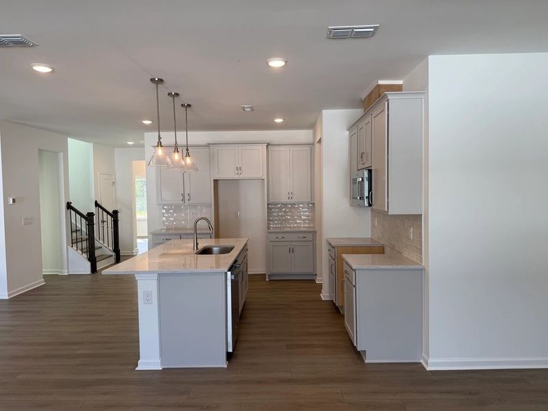 Furnished interior view inside a new home in Rowland's Grant, Fuquay Varina (Image 7).