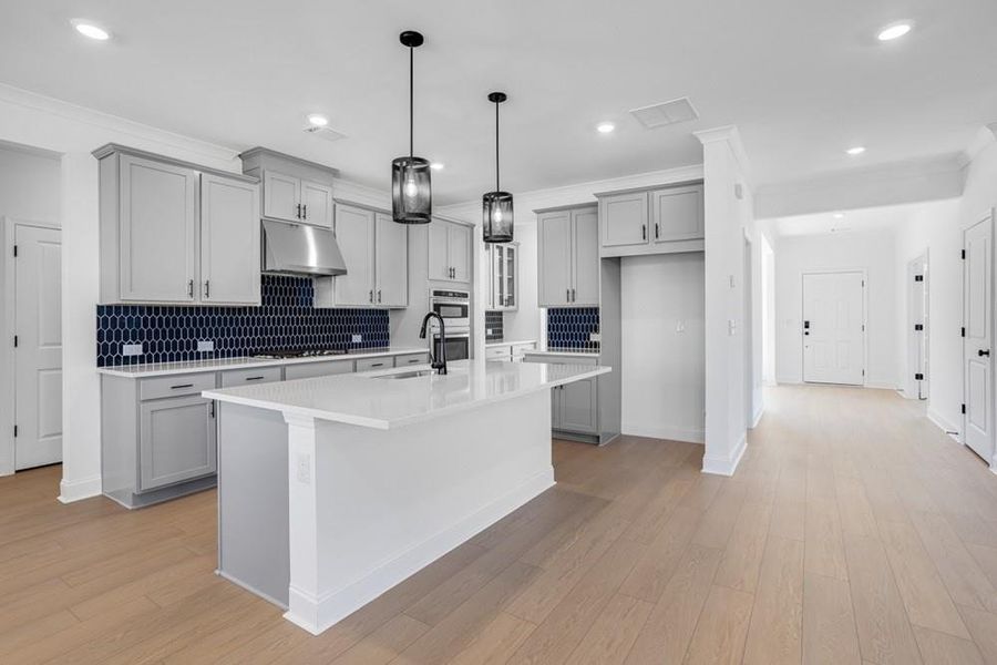 Furnished interior view inside a new home in Stratford Hills, Ball Ground (Image 10).