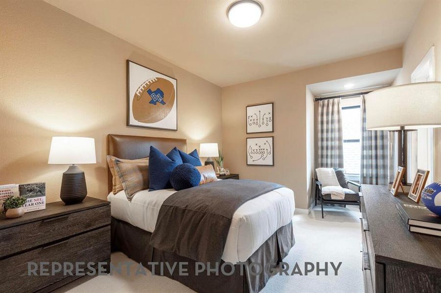 Furnished interior view inside a new home in Goodland, Midlothian (Image 12).