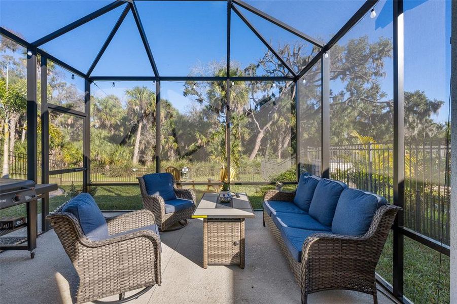 Exterior details and patio area of a home in , Parrish (Image 24).