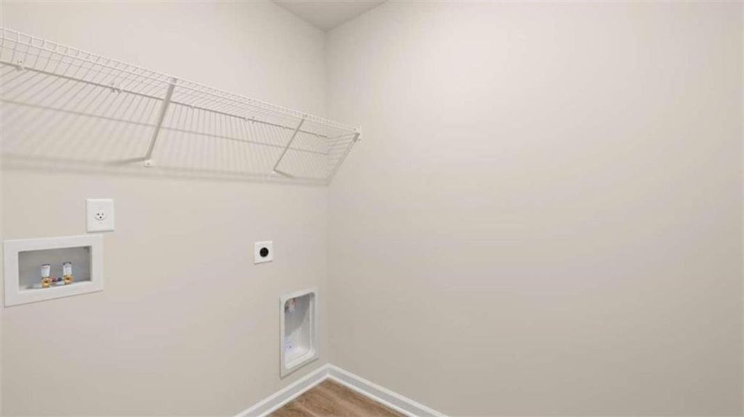 Spacious, unfurnished interior of a new home in The Preserve at Agricultural Village, Perry (Image 13). Spacious, unfurnished interior of a new home in The Preserve at Agricultural Village, Perry (Image 13).